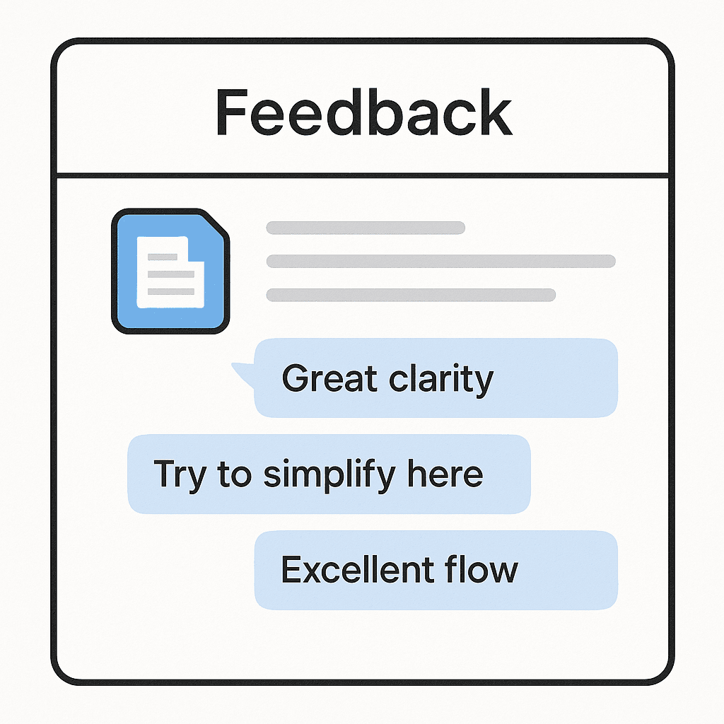 Get Feedback